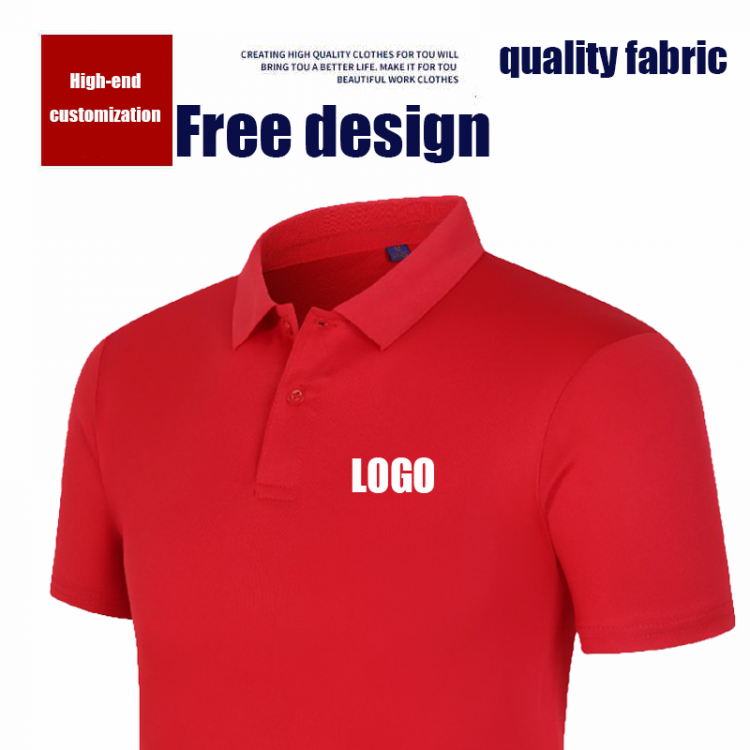all in one place בגדי גברים High-end customization POLO shirt custom work POLO short sleeve team high quality quick-drying shirt Adult and children sizes