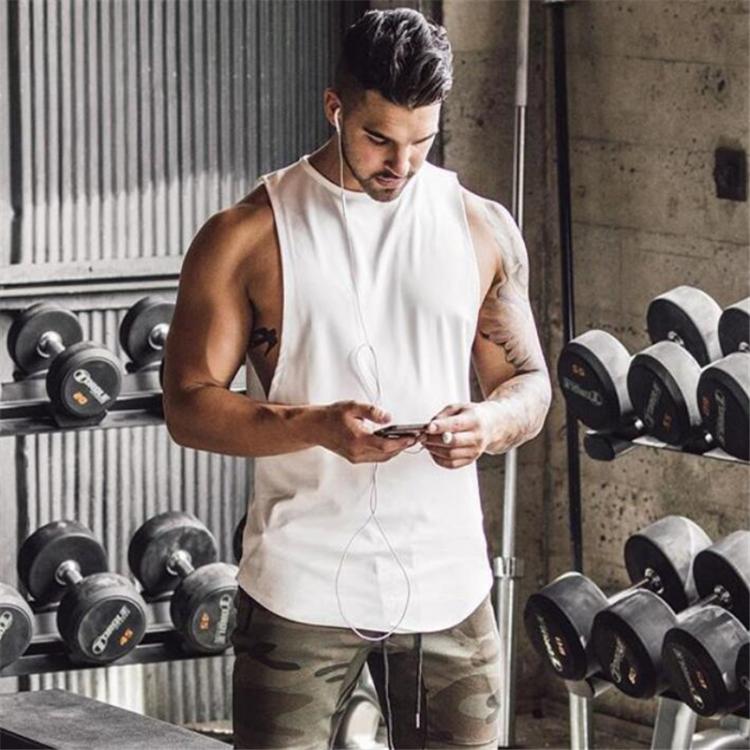 all in one place בגדי גברים Brand Gym Stringer Clothing Bodybuilding Tank Top Men Fitness Singlet Sleeveless Shirt Solid Cotton Muscle Vest Undershirt