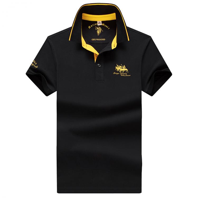 all in one place בגדי גברים 2021 New Summer Polo Shirt Leisure Sports Men's Short Sleeve Fashion Embroidery Men's Top Classic Outdoor Men's Pol