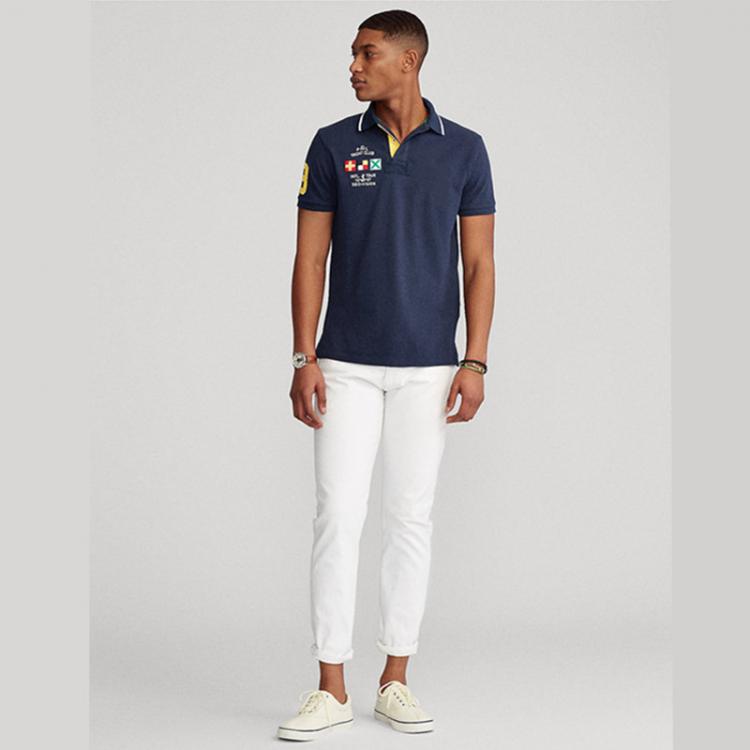 all in one place בגדי גברים Hombre Mens Big Horse Polo Shirt Top Men Short Sleeve Casual Shirt Camisa Embroidered Homme Masculine Pony Ralp Polo S~5XL