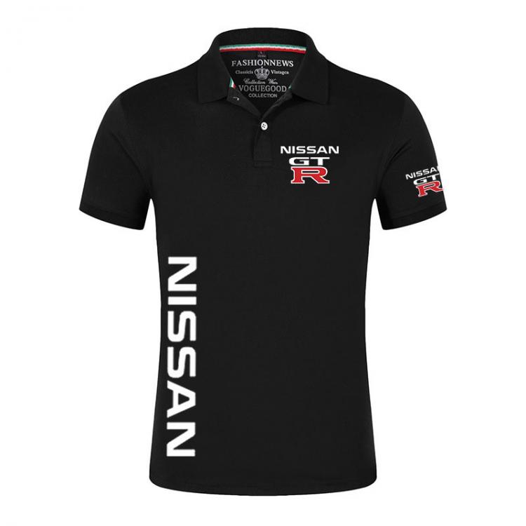 all in one place בגדי גברים 2021 Nissan GTR New Summer Print Man Polo Casual Harajuku Cotton Custom Shirt Comfortable Short Sleeve High Quantity Tops