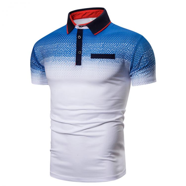all in one place בגדי גברים Short Sleeve Polo Shirt Men's Personalized Slim Polo Shirt Casual Top