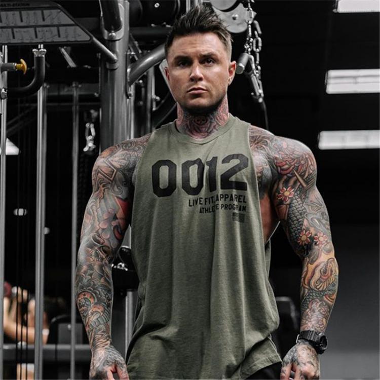 all in one place בגדי גברים Summer Men Bodybuilding Tank Tops Gym Workout Fitness Cotton Sleeveless Shirt Running Clothes Stringer Singlet Casual Vest