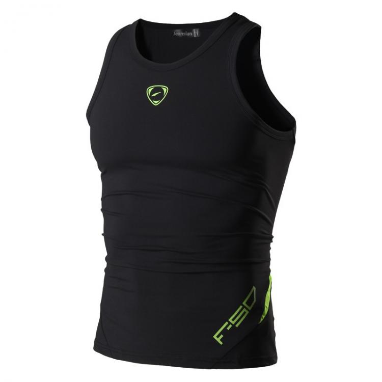 all in one place בגדי גברים jeansian Sport Tank Tops Tanktops Sleeveless Shirts Running Grym Workout Fitness Slim Compression LSL3306