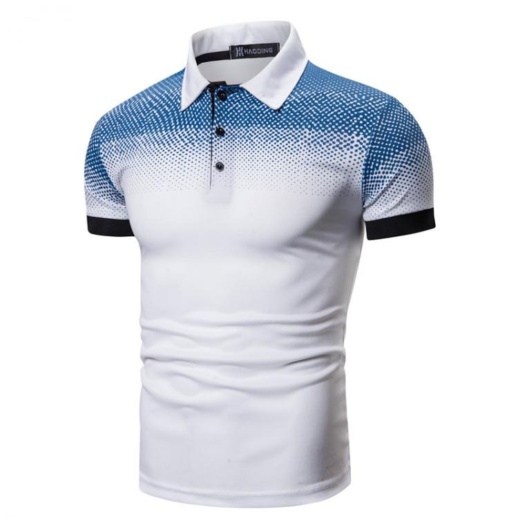all in one place בגדי גברים Fashion Men's Casual Polo Shirt Simple Style Fashion Polo Shirt
