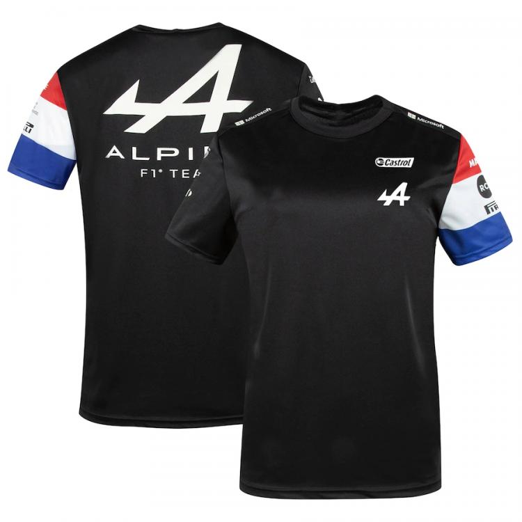 all in one place בגדי גברים 2021 Hot Sale F1 Formula One Alpine Team Alonso Blue Short Sleeve Men's And Women's Racing Spectator Summer 31 Aokang T-