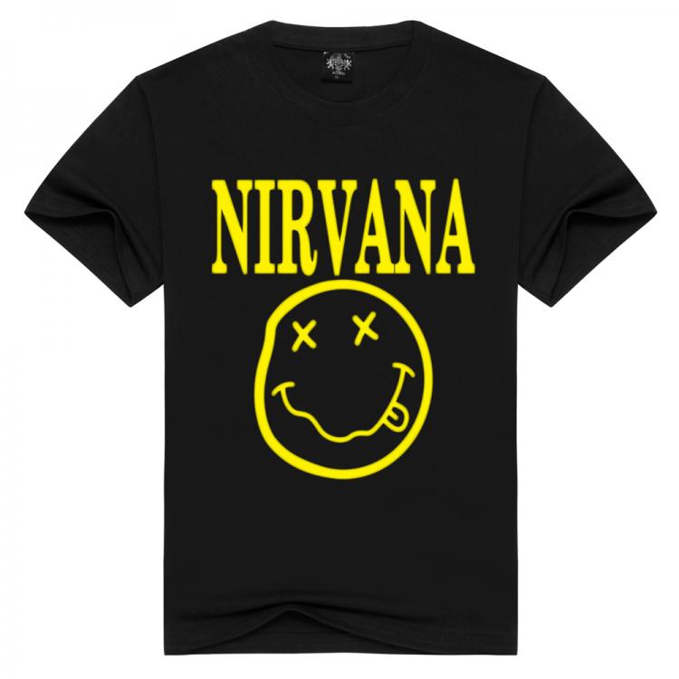all in one place בגדי גברים Nirvanas T-shirts Men/Women Summer Cotton Tops Tees Print T shirt Men loose o-neck short sleeve Fashion Tshirts Plus Size S-3XL