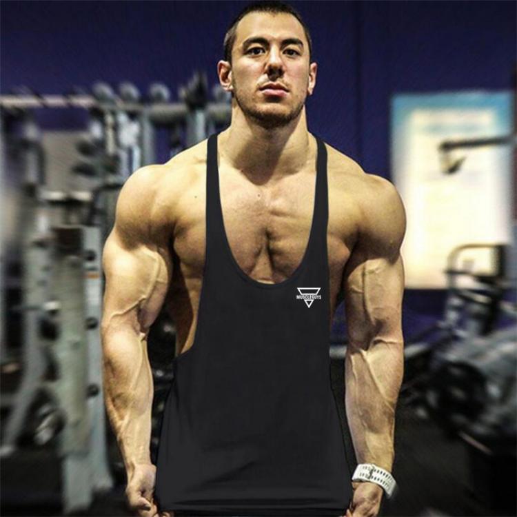 all in one place בגדי גברים New Bodybuilding Stringer Tank Top Men Fitness Clothing Gyms Shirt Brand Muscle vest Workout Cotton Regatas Masculino