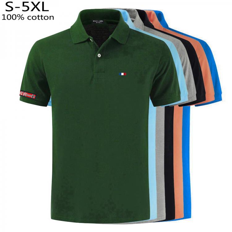 all in one place בגדי גברים 100% Cotton High Quality Summer Brand Tops & Tees Mens Polos Shirts Short Sleeve Casual Polos Shirts Male Fashion Polos Homme