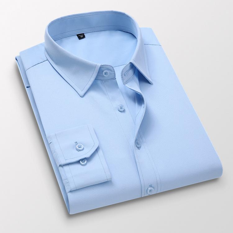 all in one place בגדי גברים 2021 Summer Mens Long Sleeve Shirts Big Size 7XL 8XL Slim Fit Formal Male White Business Social Dress Shirts Man's Clothing
