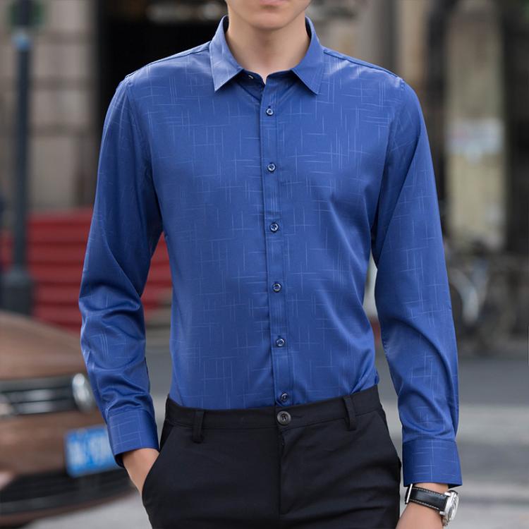 all in one place בגדי גברים New Korean Fashion Men'S Leisure Long Sleeve Business Boy High-Quality Shirt Popular Autumn And Winter 2021