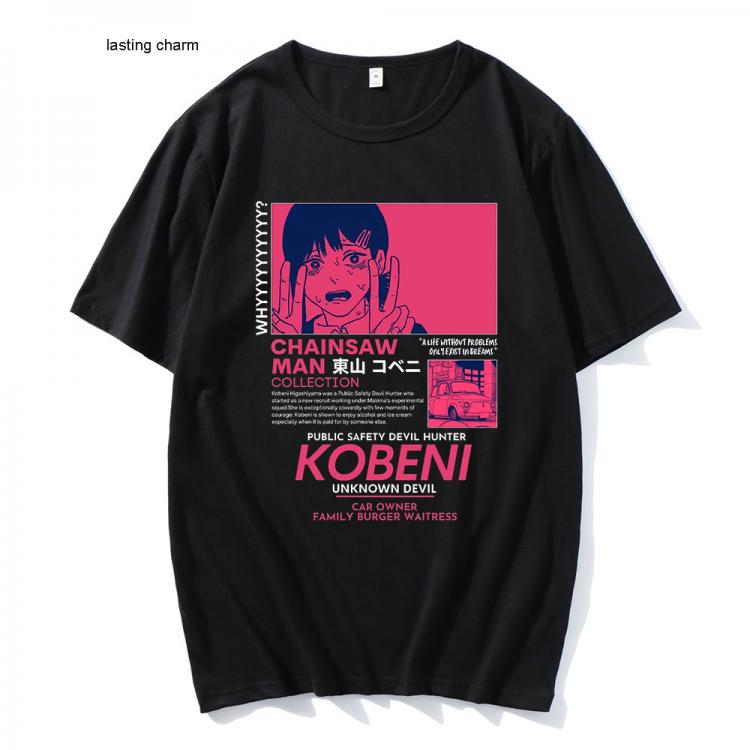 all in one place בגדי גברים Summer Japan Anime Chainsaw Man T Shi Funny Harajuku Oveized T Shi Top Kpop Sho Mouwen Clothing Men Women's Shis