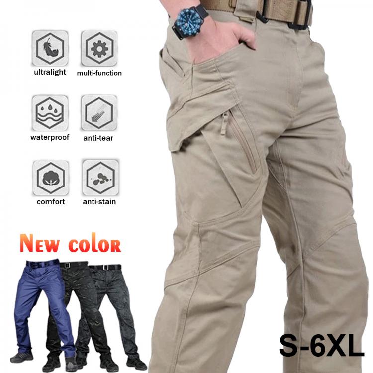 all in one place בגדי גברים City Tactical Cargo Pants Classic Outdoor Hiking Trekking Army Tactical Joggers Pant Camouflage Military Multi Pocket Trousers
