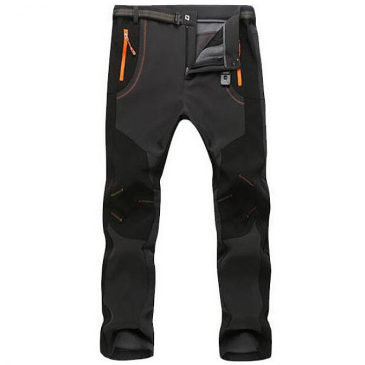 all in one place בגדי גברים Autumn Winter Thick Fleece Pants Men Outdoor Warm Waterproof Windproof Breathable Soft Shell Trousers Sports Hiking Cargo Pants
