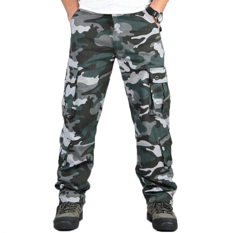 all in one place בגדי גברים Camo Pants Men Military Multi Pocket Cargo Trousers Hip Hop Joggers Urban Overalls Outwear Camouflage Tactical Pants Wholesale