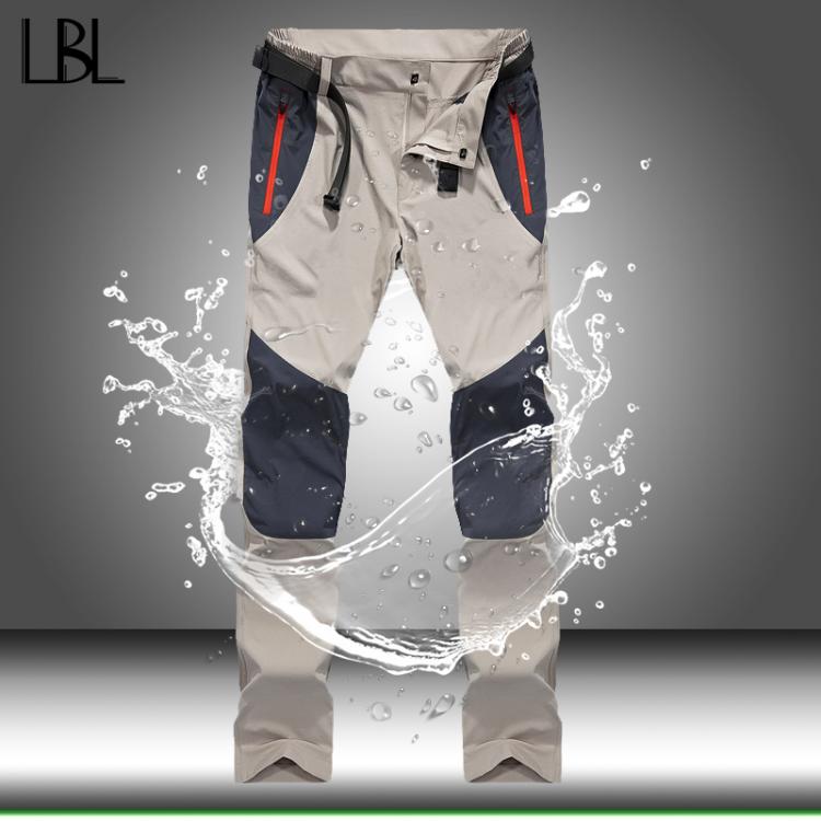 all in one place בגדי גברים Tactical Waterproof Pants Men Cargo Spring Summer Quick Dry Trousers Men's Outdoor Sports Trekking Camping Fishing Pants 4XL