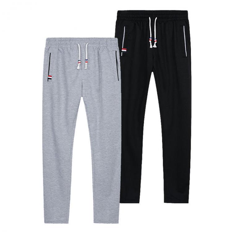all in one place בגדי גברים Sweatpants Plus Size Men Joggers Track Pants Elastic Waist Sport Casual Trousers Baggy Fitness Gym Clothing Black Grey