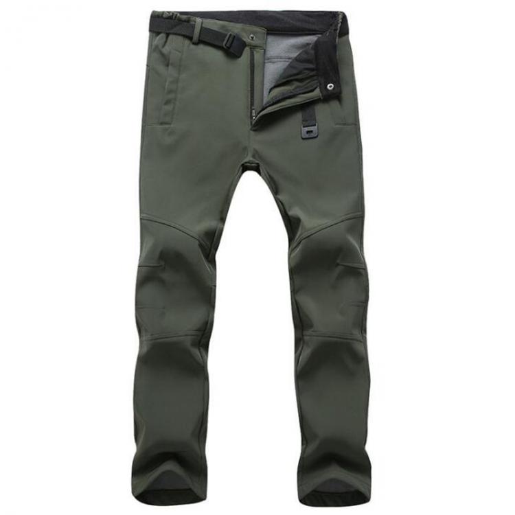 all in one place בגדי גברים Thick Warm Fleece Softshell Pants Men Outwear Tactical Trousers Waterproof Windproof Brand New Winter Pantolon Thermal Pants 5XL