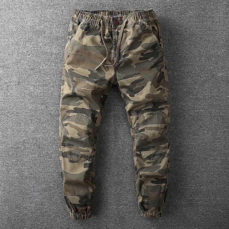 all in one place בגדי גברים Trendy Camouflage Cargo Joggers Pants Men Casual Military Pants Loose Baggy Army Style Trousers Streetwear Retro Harem Pants