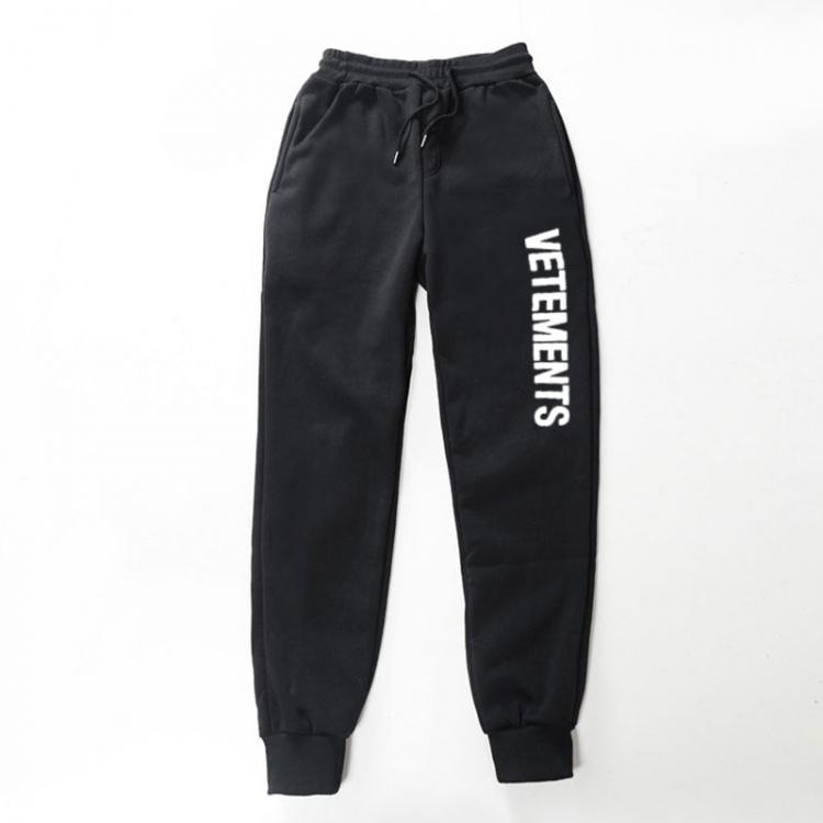 all in one place בגדי גברים Men's Sweatpants VETEMENTS print Joggers Lounge Pants Pockets Outdoor Hiking Running Trousers Streetwear SweatpantS