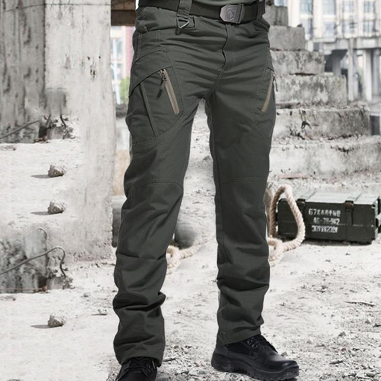 all in one place בגדי גברים Summer Fashion Men's Casual Cargo Trousers Work Wear Combat Safety Cargo Pockets Full Pants For Men Harajuku Men's Cloth