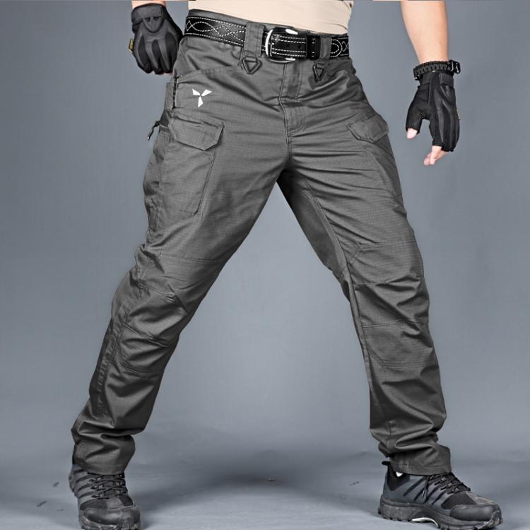 all in one place בגדי גברים Trousers for men Tacitcal Pants Multiple Pocket Military Urban Commuter Waterproof Men Pants Slim Fat Work Cargo Pants 5XL