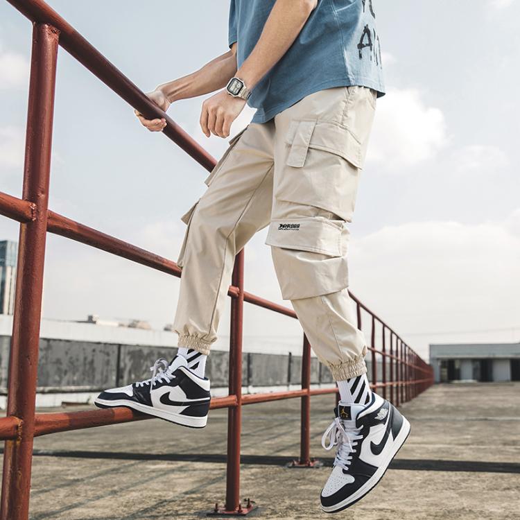 all in one place בגדי גברים Streetwear Mens Hip Hop Jogging Pants Casual Men Trousers Big Size Loose Sweatpants Male 2020 New Multi Pocket Harem Pants 5XL
