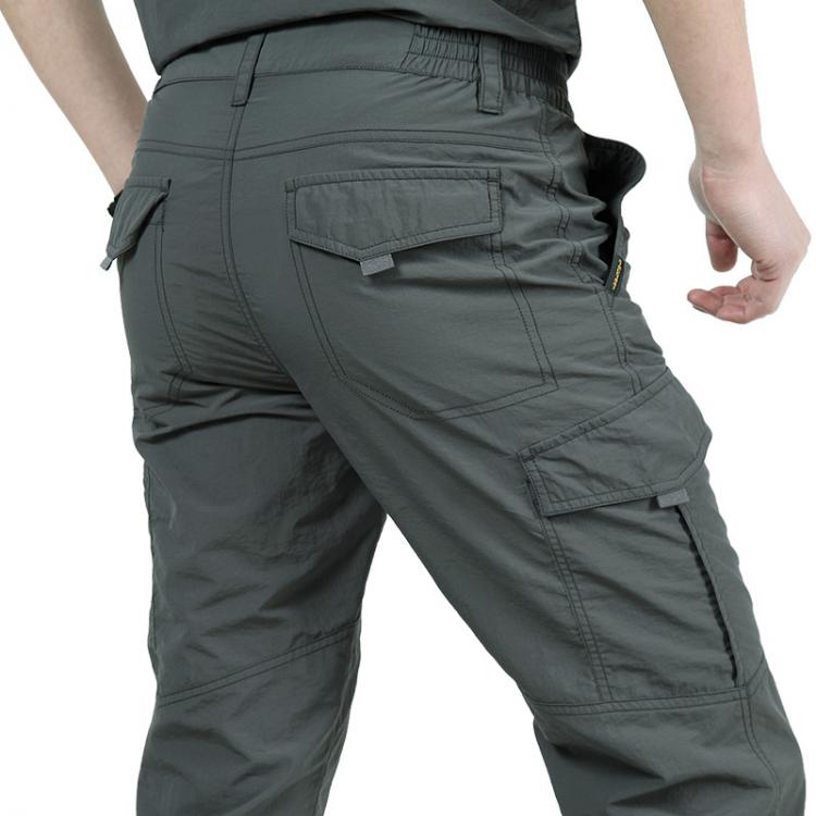all in one place בגדי גברים Quick Dry Casual Pants Men Summer Army Military Style Trousers Men's Tactical Cargo Pants Male lightweight Waterproof Trouser