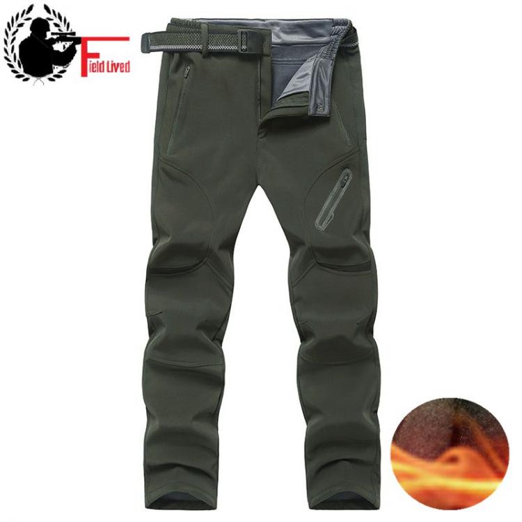 all in one place בגדי גברים Men Winter Warm Cargo Pants Plus Size Big 4XL 5XL 6XL 7XL 8xl 9XL Thermal Fleece Military Pants Male Army Green Long Trousers
