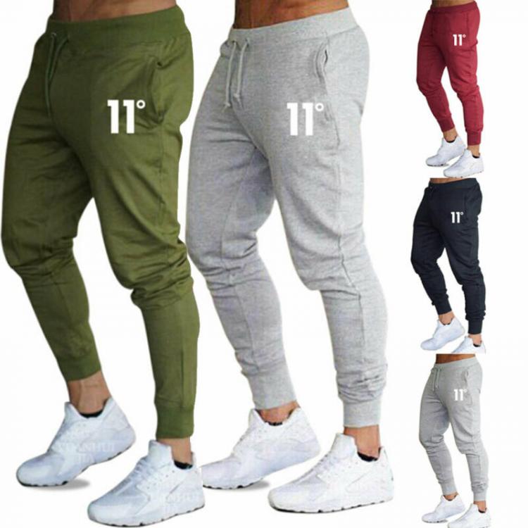 all in one place בגדי גברים Hot sale solid casual Mens Casual Slim Fit Tracksuit Sports Solid Male Gym Cotton Skinny Joggers Sweat Casual Pants Trousers