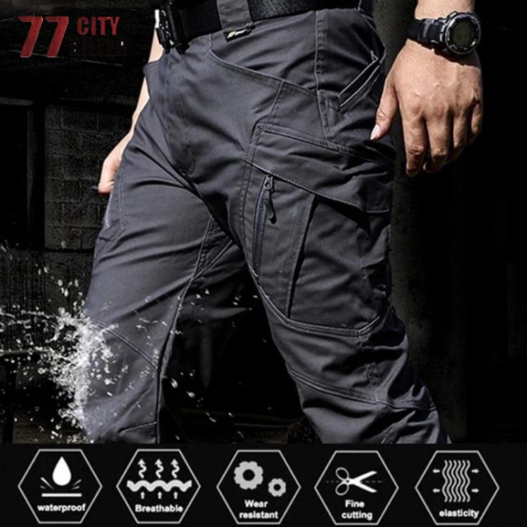 all in one place בגדי גברים 77City Killer Tactical Pants Men IX9 Military Combat Trousers Casual Work Mens Joggers Army SWAT Multi-pocket Pants Size S-5XL