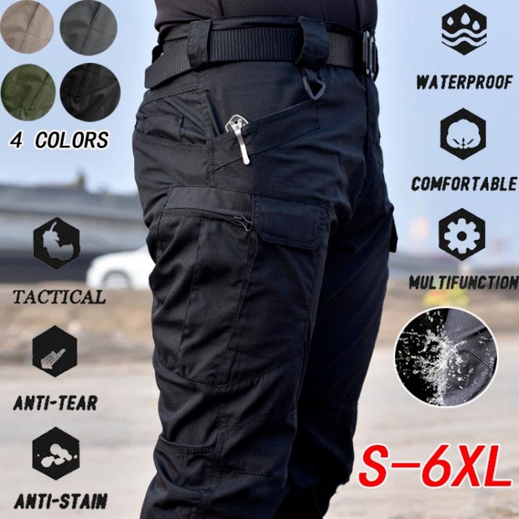 all in one place בגדי גברים City Tactical Cargo Pants Men Outdoor Hiking Trekking Camping Army Military Tactical Jogger Pant Camouflage Multi Pocket Trouser