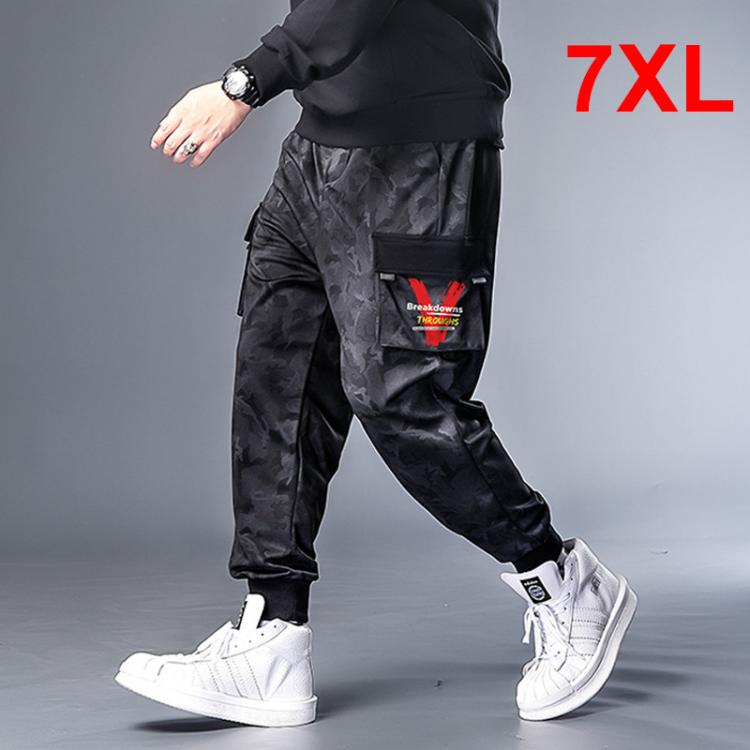all in one place בגדי גברים Big Size 7XL Hip Hop Streetwear Cargo Pant Men Oversize Pants Sweatpants Male Jogger Casual Fashion Trousers Plus Szie HX526