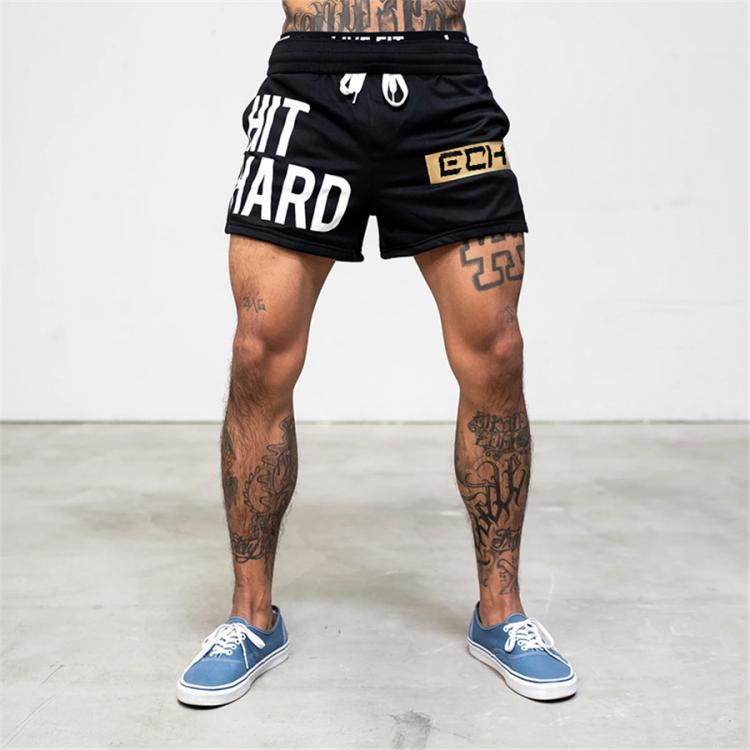 all in one place בגדי גברים Summer men shorts men's casual shorts fitness exercise beach shorts  breathable mesh shorts jogger men's brand shorts