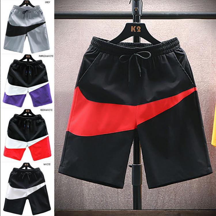 all in one place בגדי גברים Short Pants Men 1 Piece Casual Knee-Length Oversize Wide Loose Hip Hop Trousers Fitness Beach Sports Running Large Size Joggers