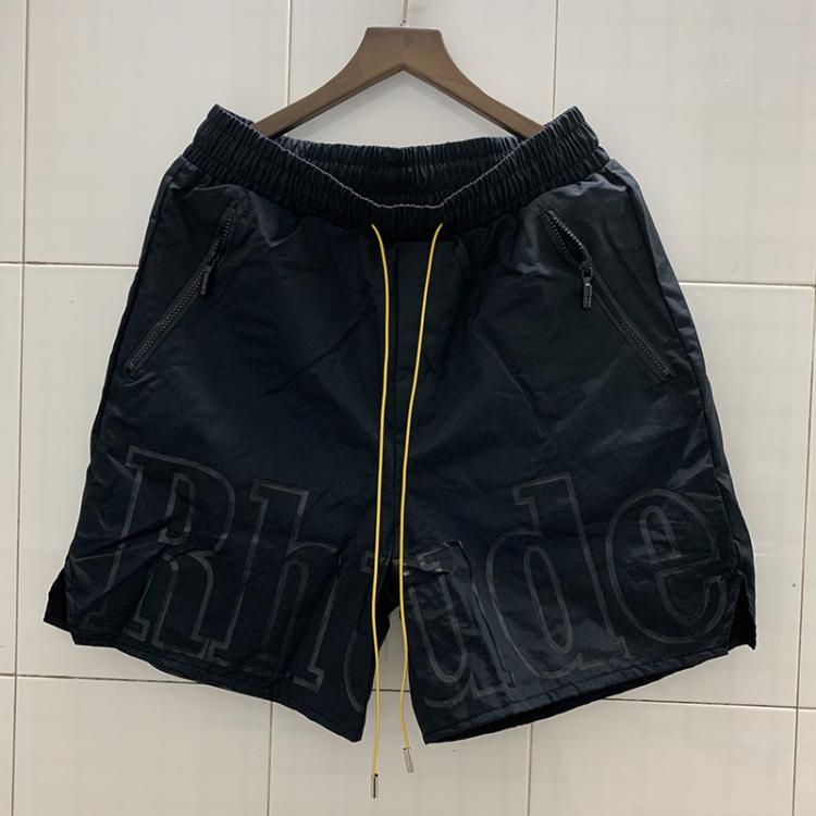 all in one place בגדי גברים New Rhude Shorts Men Women 1:1 High Quality Rhude Short Pants Knee Length Hip Hop Oversized Shorts Real Picture