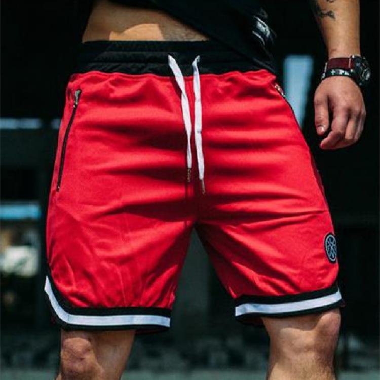 all in one place בגדי גברים Men's Shorts Fitness Sports Shorts Men's Breathable Pants Summer Running Training Basketball 5 Point Pants Street Hip Ho