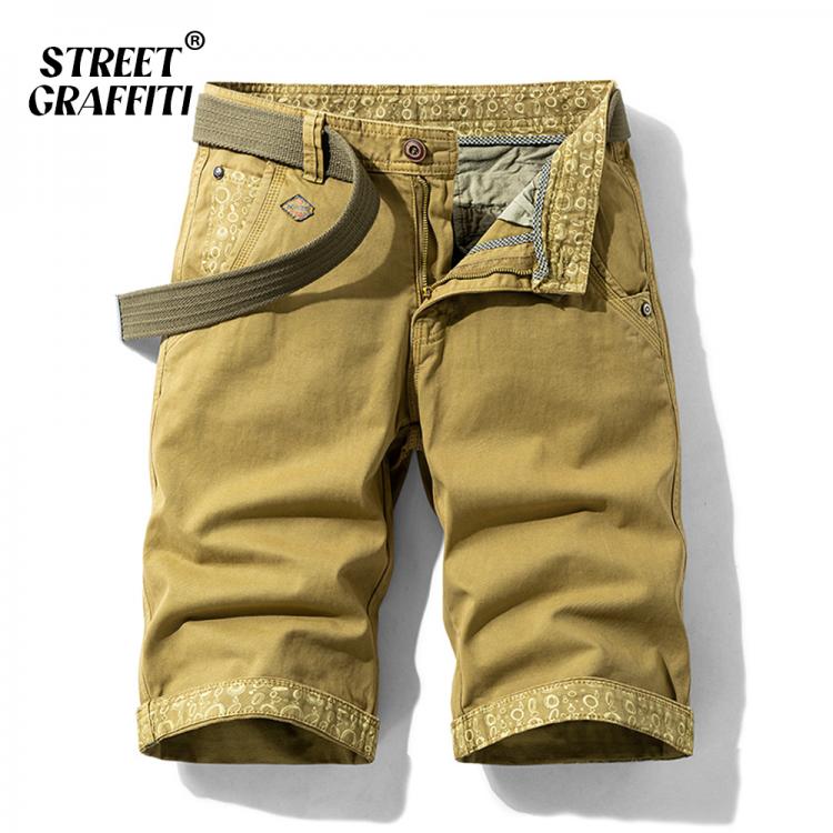 all in one place בגדי גברים 2021 Spring Men Cotton Solid Men's Shorts Clothing New Summer Casual Denim Short Business Fashion Social Jeans For Beach Pant
