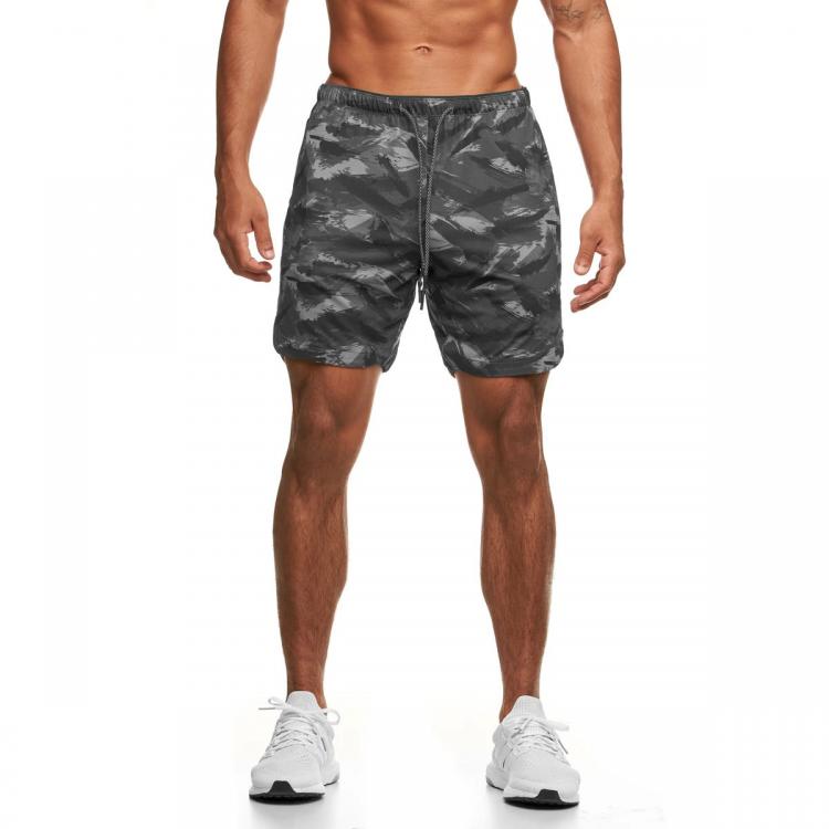 all in one place בגדי גברים FD69034710 Mesh Summer Camouflage Shorts Men's Ice Silk Loose Pants Casual Pants Beach Pants Running Sports Capris