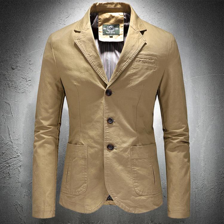 all in one place בגדי גברים Men's Blazers Casual Suit Jacket Men Single Breasted Jacket Spring Autumn Slim Fit Casual Street Wear Suit Brand High Quality