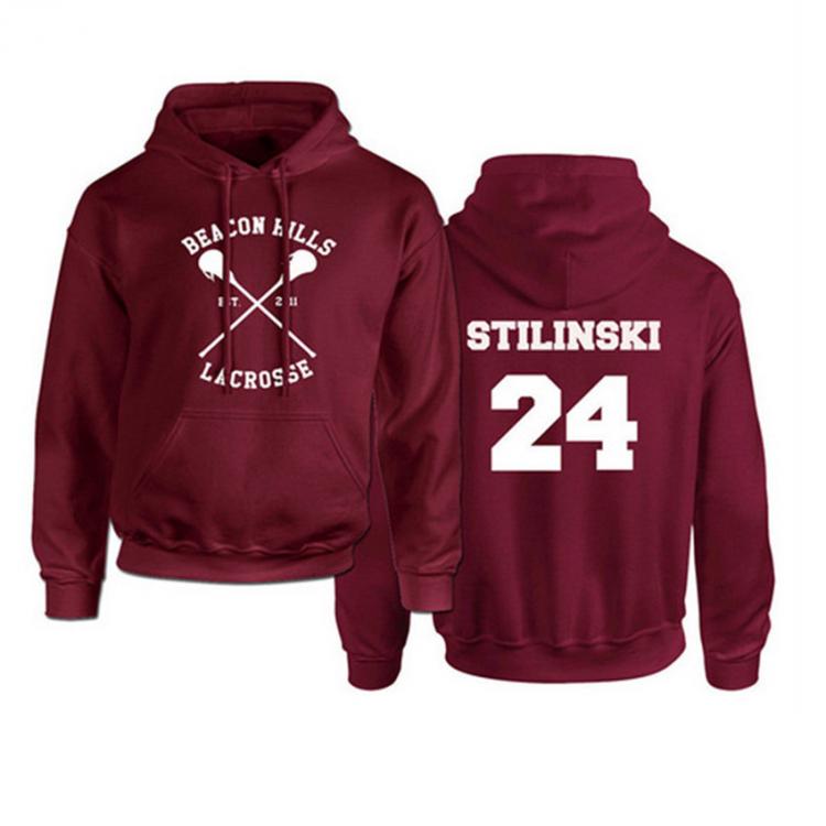 all in one place בגדי גברים Mens Hoodies Teen Wolf Hoodie Men Stilinski 24 Lahey McCall Pullover Sweatshirt Male Print Hooded Hip Hop Hoodies Streetwear