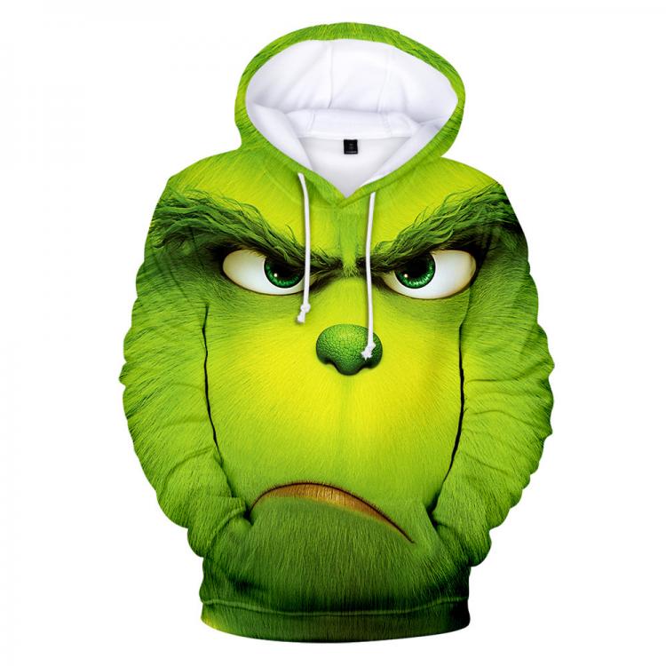 all in one place בגדי גברים 3D Green Grinch Hoodies Men Women Sweatshirt Fashion Hooded Spring Autumn Casual O-Neck ​Harajuku Hip Hop Trend Oversized Hoodie