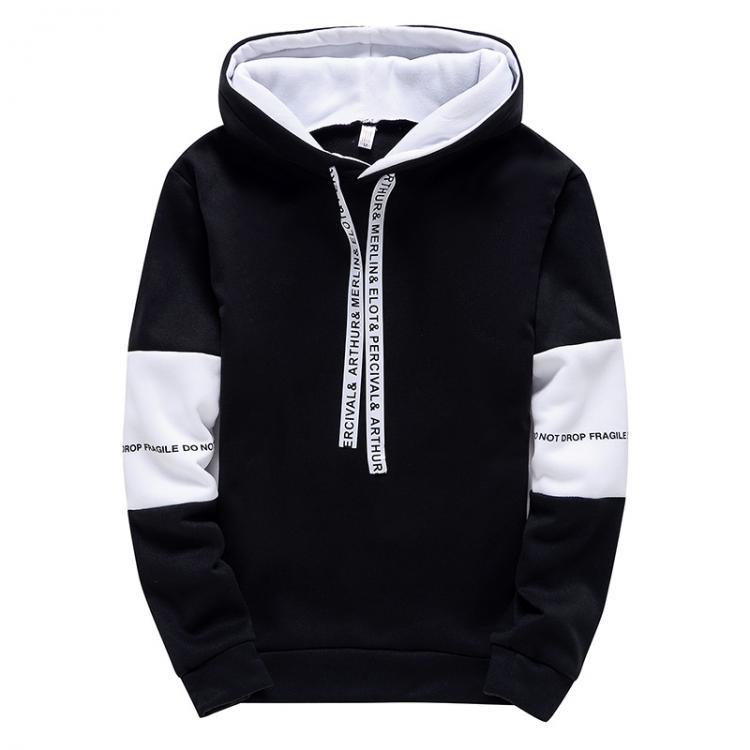 all in one place בגדי גברים Men's Hoodies Long Sleeve Casual Printing with Letter Sweatshirt New Spring Hip Hop Pullover Sports Top Male Hooded Sweatshir