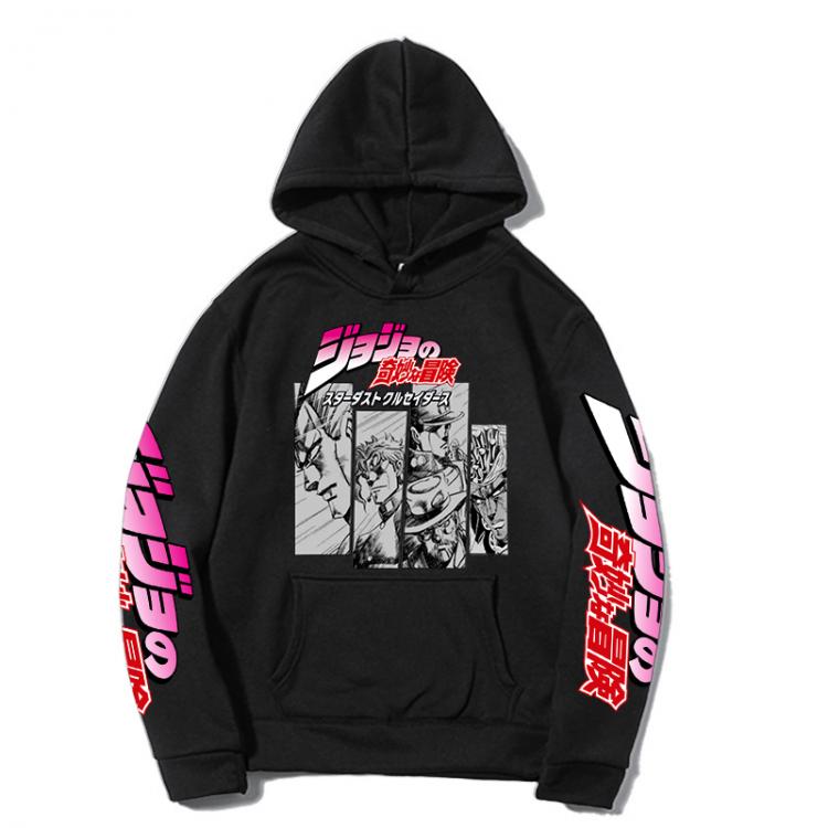 all in one place בגדי גברים Jojo Bizarre Adventure Hoodie Anime Pullovers Tops Long Sleeves Unisex Hoodies Streetwear Casual Sweatshirts