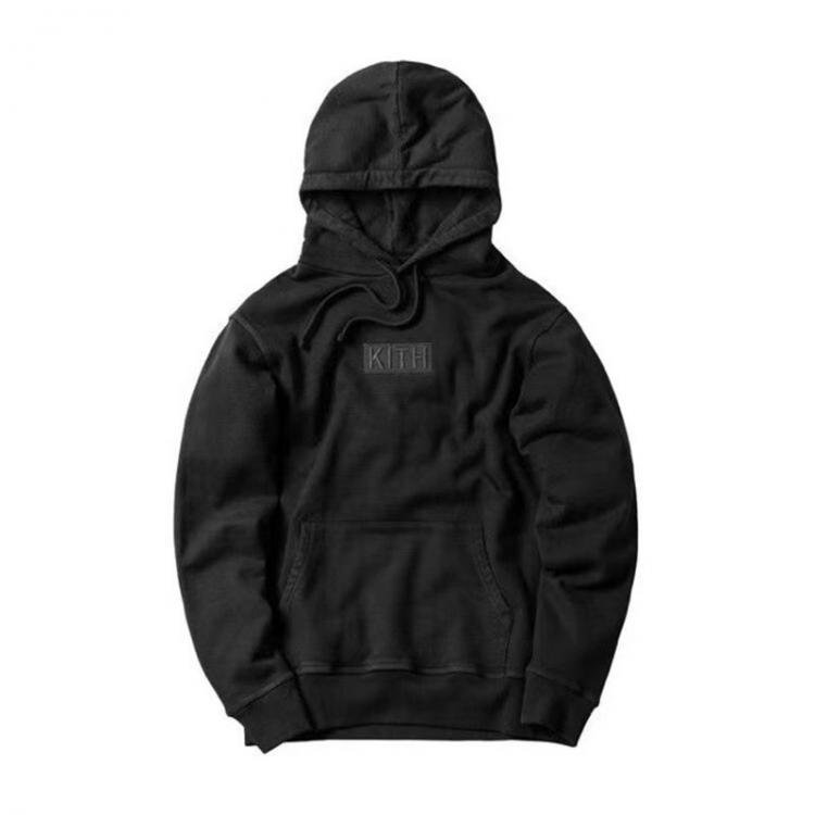 all in one place בגדי גברים High Quality Thick Kith Box Logo Hoodie Men WomenEmbroidery Black Red Pink KITH Sweatshirts Casual Loose Pullover