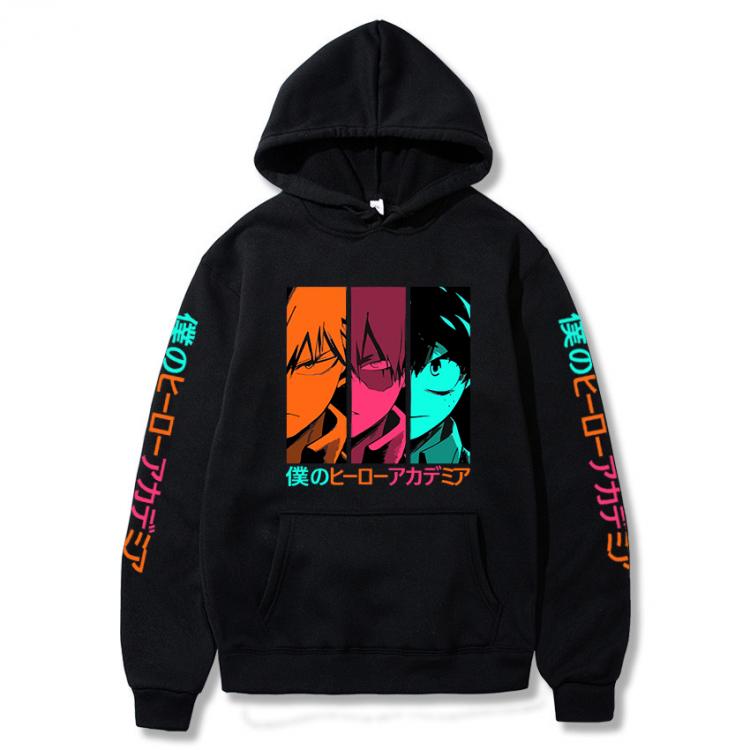 all in one place בגדי גברים Harakuju My Hero Academia Printed Hooded Sweatshirt Casual Boku No Hero Academia Pullover Long Sleeve Hoodie