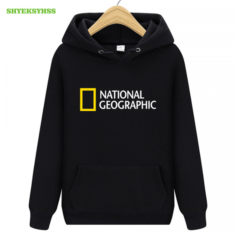 all in one place בגדי גברים National Geographic Hoodies Mens Survey Expedition Scholar Top Hoodie Mens Fashion Outdoor Clothing Funny Sweatshirt Pullover