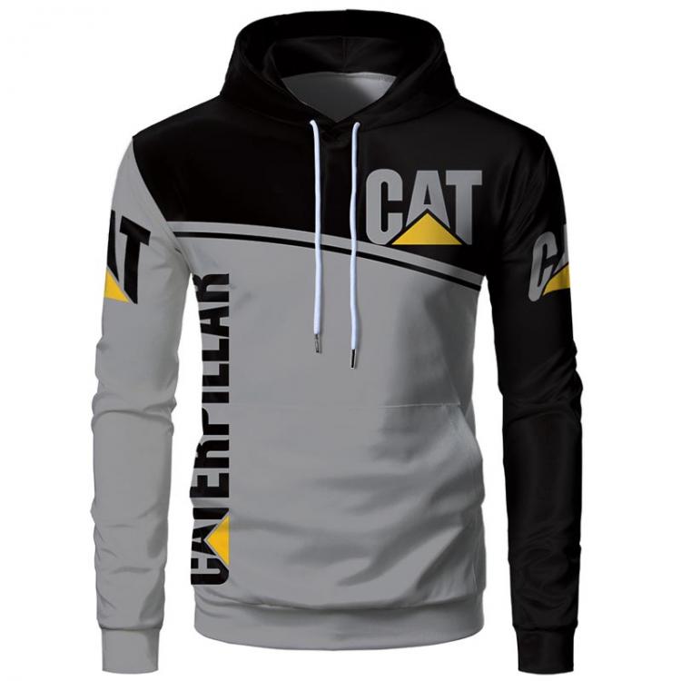 all in one place בגדי גברים Winter and Autumn New Hooded Sweatshirt Husband Sportswear Caterpillar Excavator 3D Printing Graphics Men's Hoodie Ladies Men