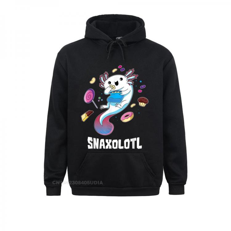 all in one place בגדי גברים Company Snaxolotl Hoodie Funny Kawaii Axolotl Shirt Food Lover Gift Hoodie Sweatshirts Boy Hoodies Lovers Day Sportswears