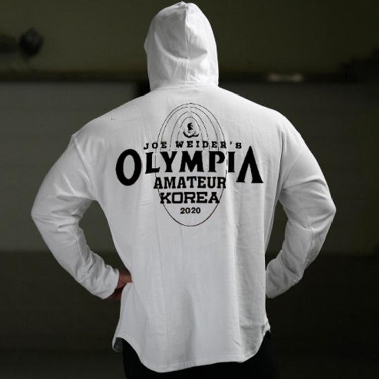 all in one place בגדי גברים Men's Fashion Print Fitness Sport Casual Hoodie Gym Running Training Muscles Bodybuilding High Quality Cotton Jogging
